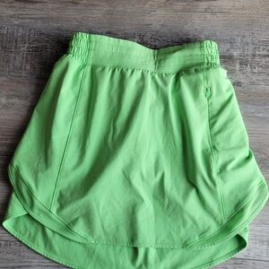 Vibrant Green Athletic Skirt